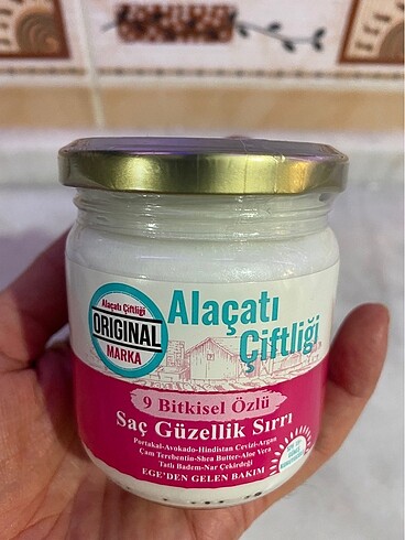 ALAÇATI ÇİFTLİĞİ SAÇ BAKIM YAĞI 190 ml