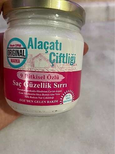 Diğer ALAÇATI ÇİFTLİĞİ SAÇ BAKIM YAĞI 190 ml