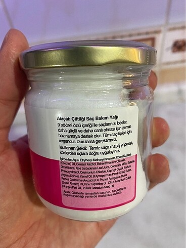 Beden Renk ALAÇATI ÇİFTLİĞİ SAÇ BAKIM YAĞI 190 ml