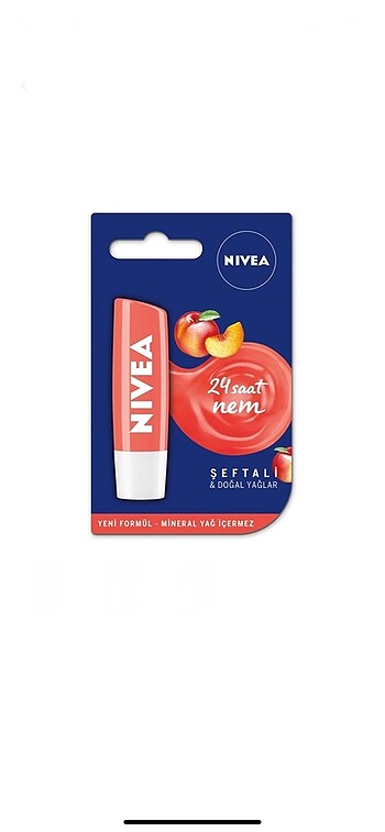  Beden Nivea Şeftali Dudak Bakım Kremi