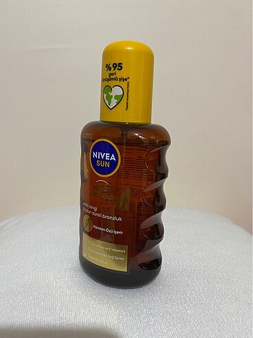 Nivea NIVEA Sun SPF 6 Yoğun Bronzlaştırıcı Güneş Yağ