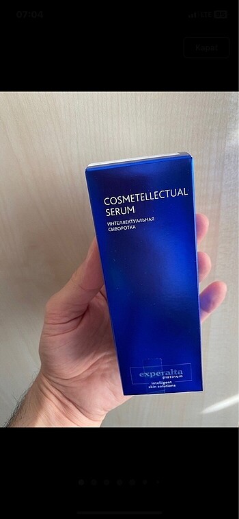 Siberian Wellness EXPERALTA PLATINUM Cosmetellectual Serum