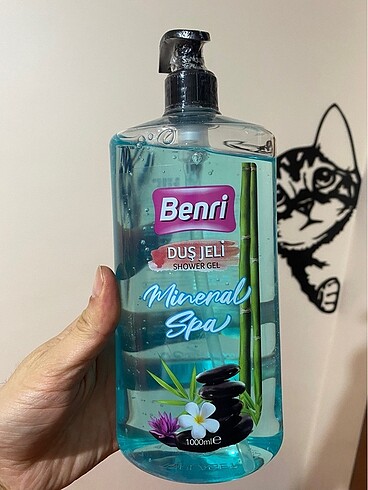 Benri Mineral Spa Duş Jeli 1000 ml