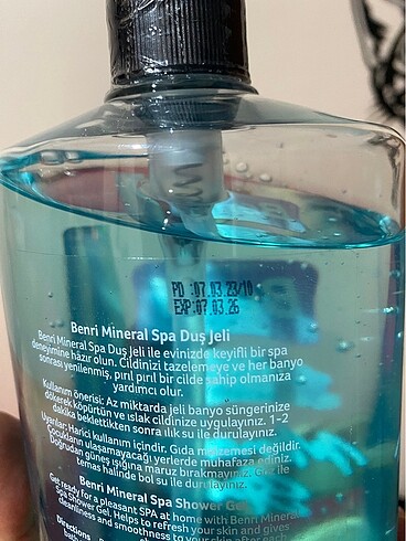 Beden Benri Mineral Spa Duş Jeli 1000 ml