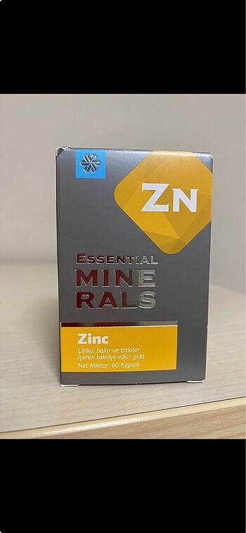 Essential Minerals ZINC ( ÇİNKO )