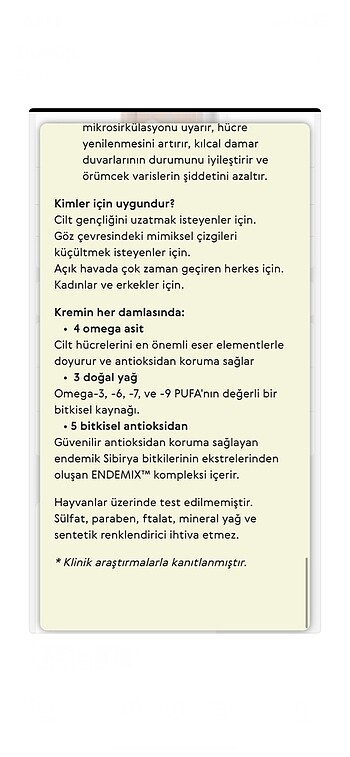 Siberian Wellness REJUVENATING Göz Kremi 15 ml - Görsel 9