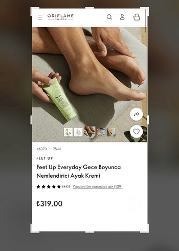 Gece Boyunca Nemlendirici Ayak Kremi - Görsel 7