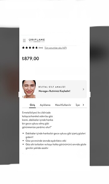 Waunt 8 Hour Sleep Göz Kremi 15 ml - Görsel 8