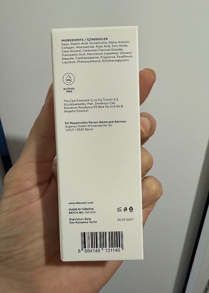 The Ceel Cilt Beyazlatıcı Aydınlatıcı Krem - Görsel 3