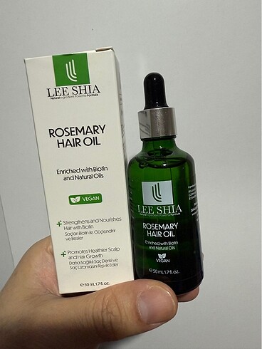 Lee Shia Biberiye ve Biotin Kompleksi 50ml - Görsel 8