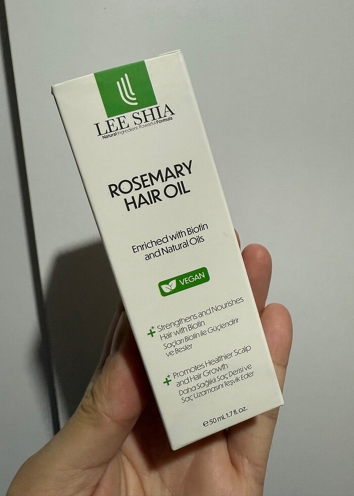 Lee Shia Biberiye ve Biotin Kompleksi 50ml - Görsel 3