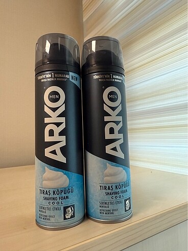 Arko Men Serinletici Erkek Bakım Tıraş Köpüğü Cool - Görsel 4
