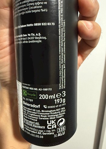 Nivea Men Deep Tıraş Jeli - Görsel 4