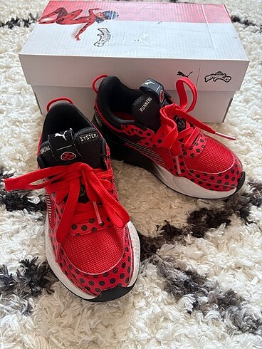PUMA RS-X MİRACULOUS LB PS BLACK-RED