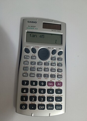  Casio hesap makinesi 