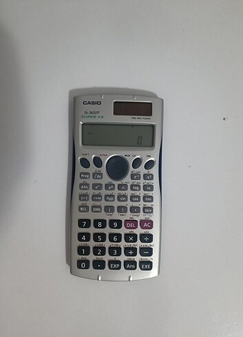  Beden Casio hesap makinesi 