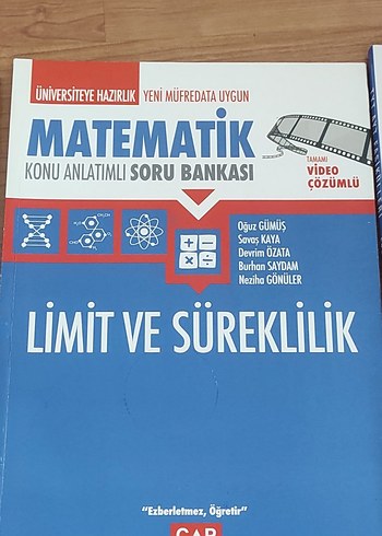 Matematik Limit ve Süreklilik Soru Bankası