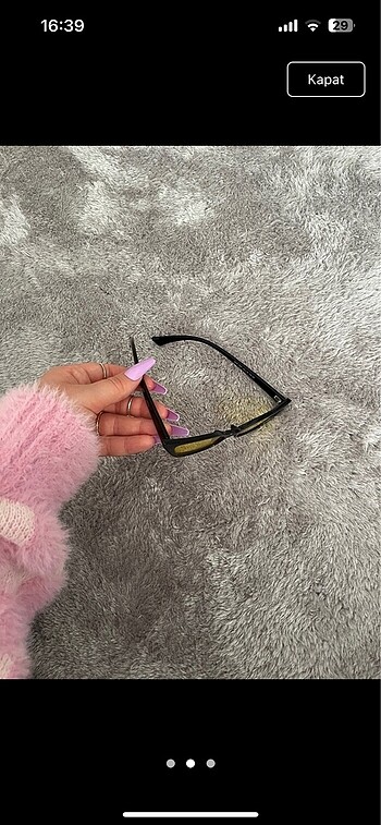 Ray Ban Sarı gözlük
