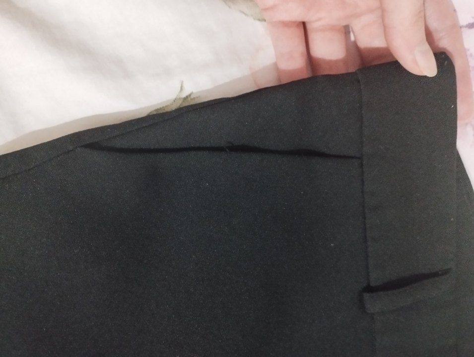 armalife siyah Kadın Midi Kumaş Pantolon - Görsel 4