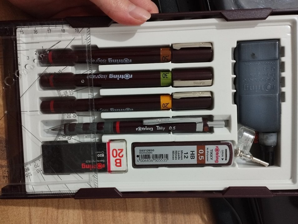 rotring rapido kalem seti - Görsel 2