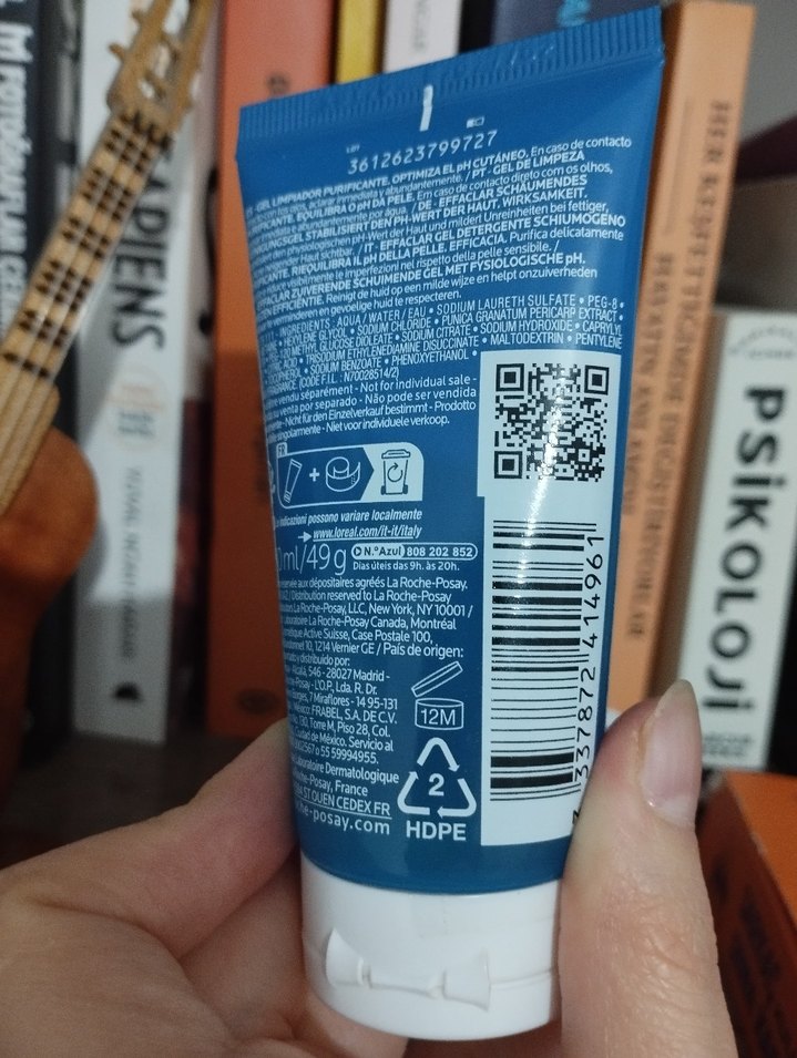 La Roche-Posay Effaclar Arındırıcı Köpük Jel 50 ml - Görsel 2