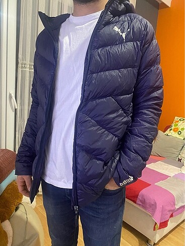 Kuş tüyü Puma mont