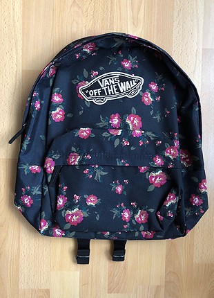 diğer Beden siyah Renk Vans çiçek desenli sırt çantası