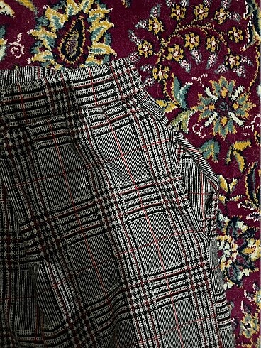 Ekose kalın pantolon