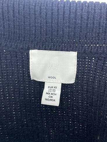 xs Beden lacivert Renk H&M Hırka %70 İndirimli.