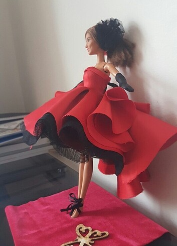 Beden Renk Barbie elbise
