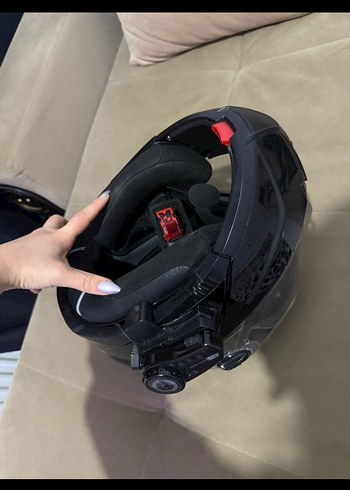 Çene Açılabilir strobe LS2 Motosiklet Kaskı - Görsel 4