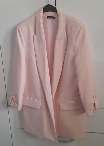 Pudra Rengi Kadın Blazer Ceket