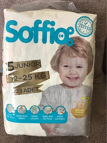 Sofia bebek bezi a101 bez 5 numara - sıfır tulum