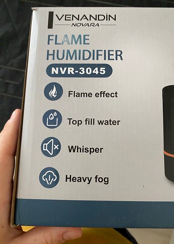 2 Litre Siyah Hava Temizleyici ve Nemlendirici - Görsel 6