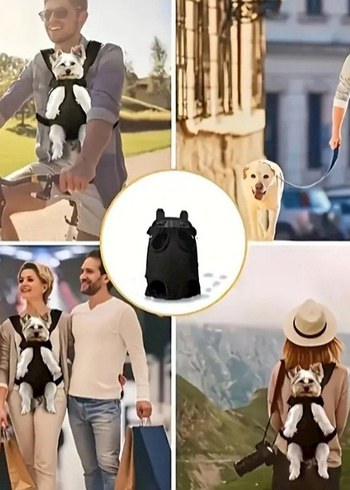 kedi köpek anakucagı taşıma çantası - Görsel 4