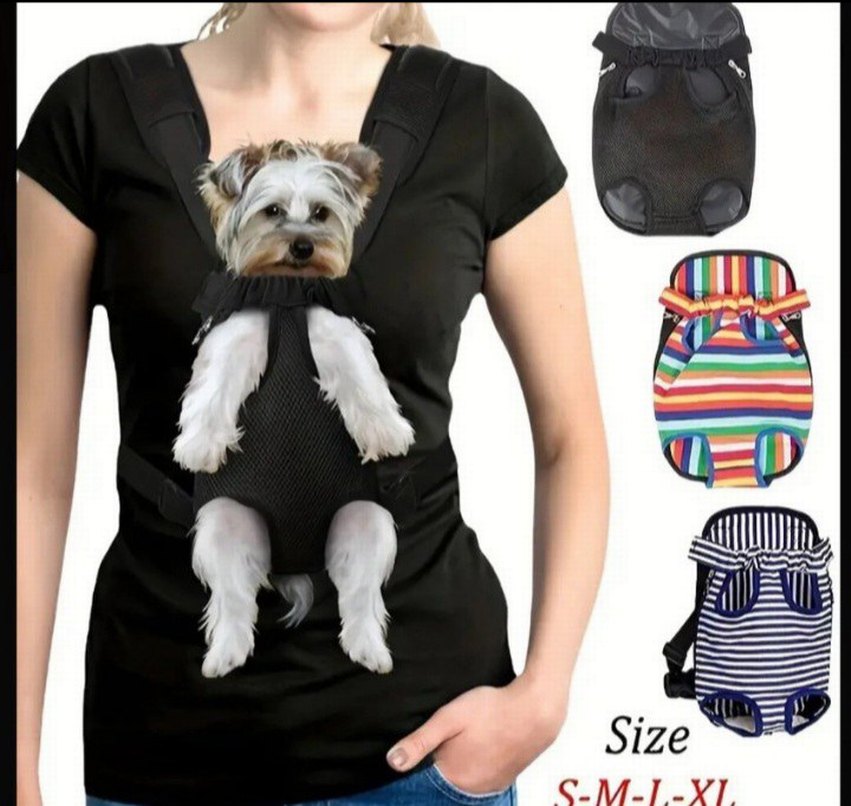 kedi köpek anakucagı taşıma çantası - Görsel 2