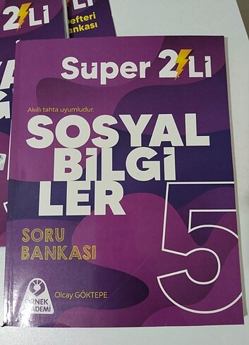 Beden Sosyal bilgiler Süper 2li çalışma defteri soru bankası 5. Sınıf