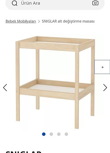 IKEA SNIGLAR ALT DEĞIŞTIRME MASASI 