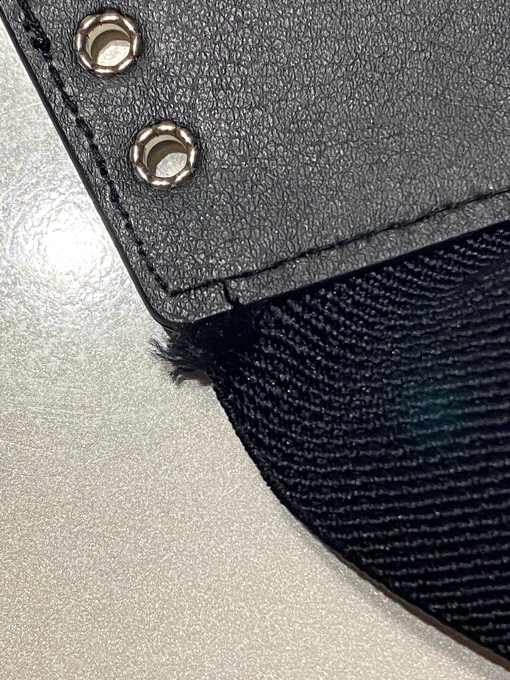 Tokalı Siyah Deri Punk Kemer Korse - Görsel 5