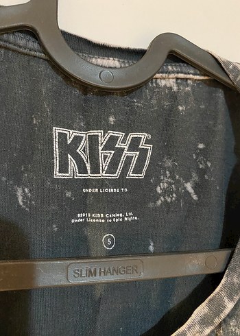 s Beden Rock Punk Kiss Tişört