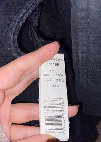 Mango Vintage Siyah Kaban - Görsel 6