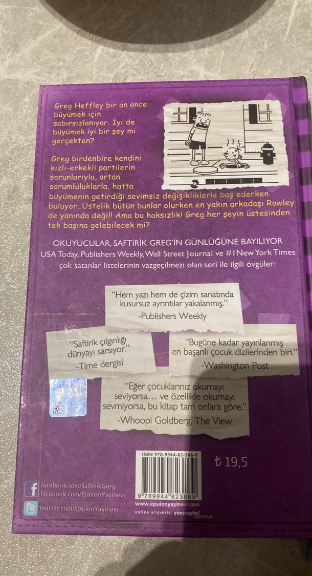 Saftirik Greg'in Günlüğü - Ama Bu Haksızlık! - Görsel 2