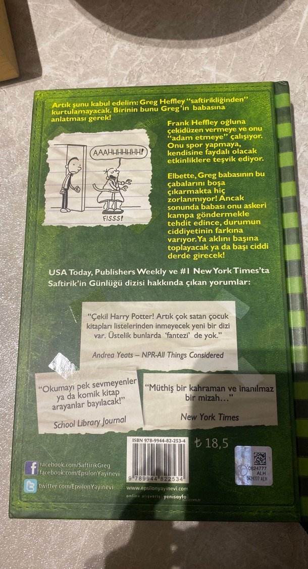 Saftirik Greg'in Günlüğü - Türünün Son Örneği - Görsel 2