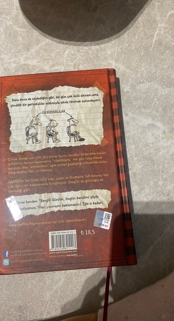 Saftirik Greg'in Günlüğü - Jeff Kinney - Görsel 2