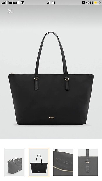 Mango shopper çanta
