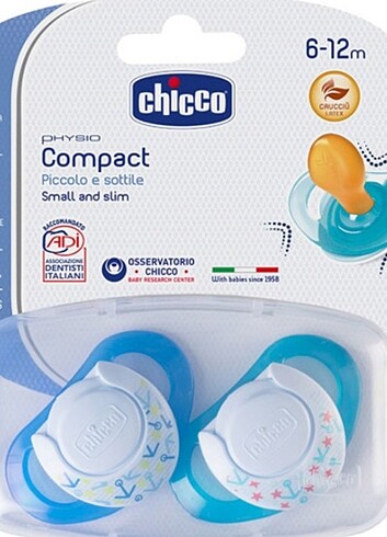 Chicco 2 li emzik kauçuk 