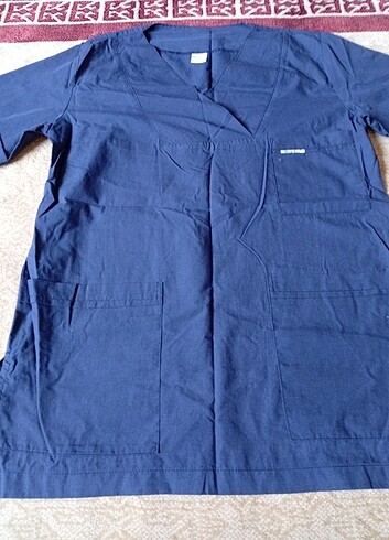 Lacivert hemşire forma - Görsel 6