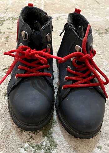 Kırmızı Erkek Çocuk Lastik Botlar