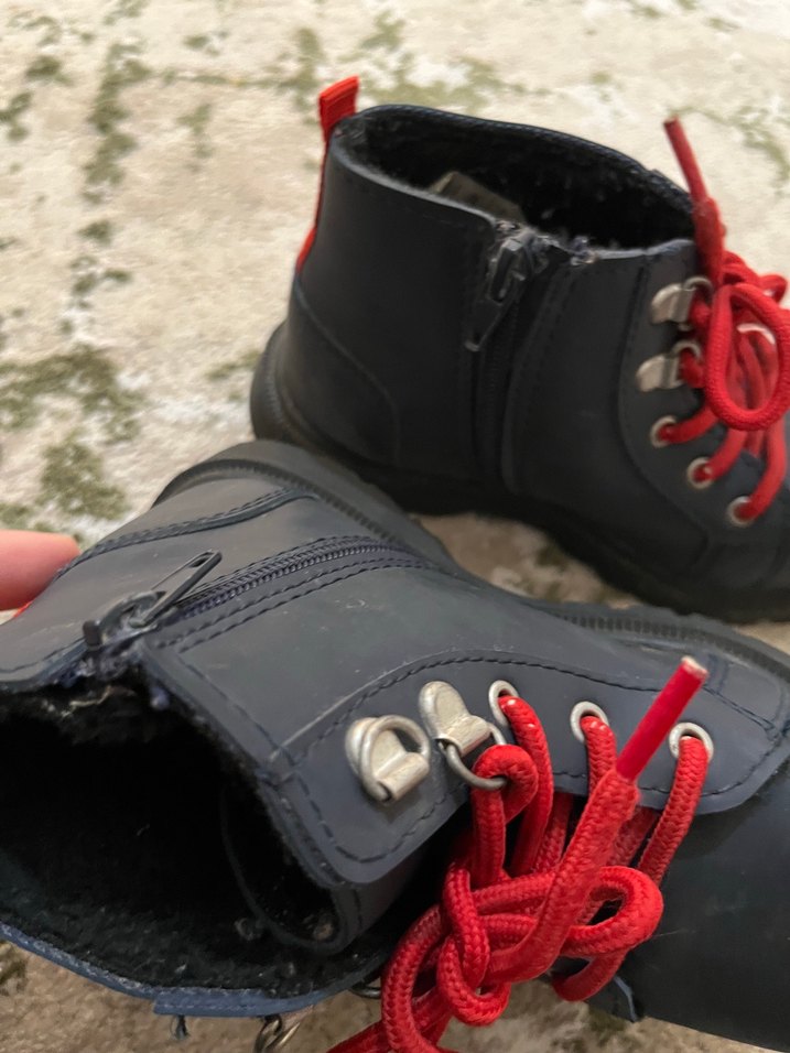 Kırmızı Erkek Çocuk Lastik Botlar - Görsel 5