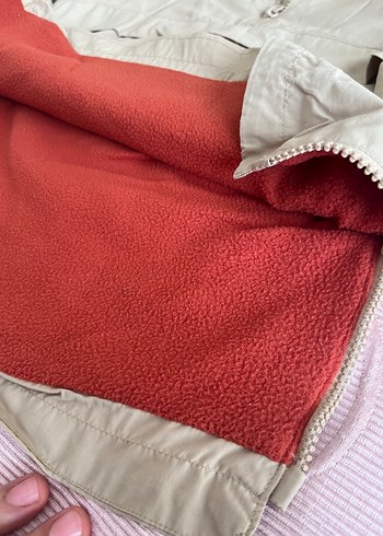 Kapüşonlu Gri Erkek Yağmurluk - Görsel 3